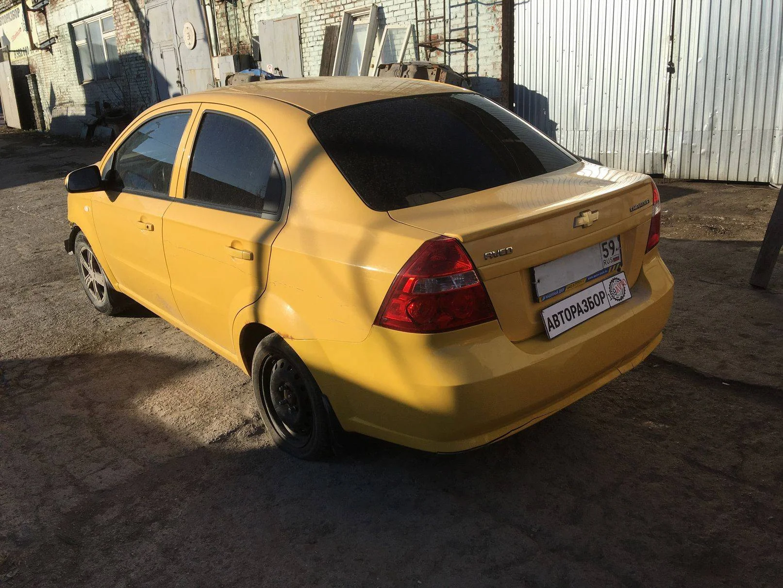 Продажа Chevrolet Aveo 1.4 (94Hp) (F14D3) FWD MT по запчастям