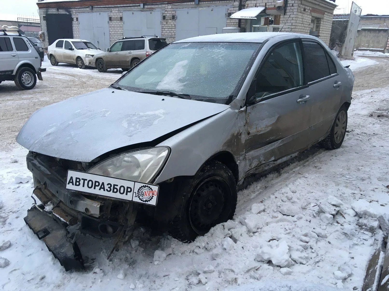 Продажа Mitsubishi Lancer 1.6 (98Hp) (4G18) FWD AT по запчастям