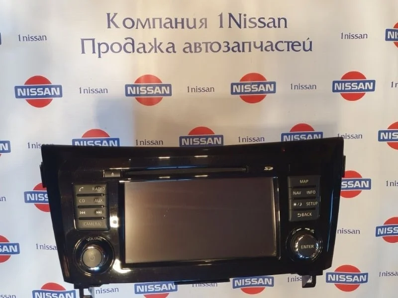 Магнитола Nissan Qashqai 2014 259154EL0A J11 HRA2, передняя