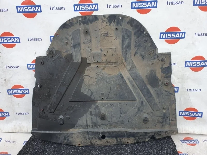 Защита двигателя Nissan Qashqai 2014 758904EA0A J11 HRA2, передняя