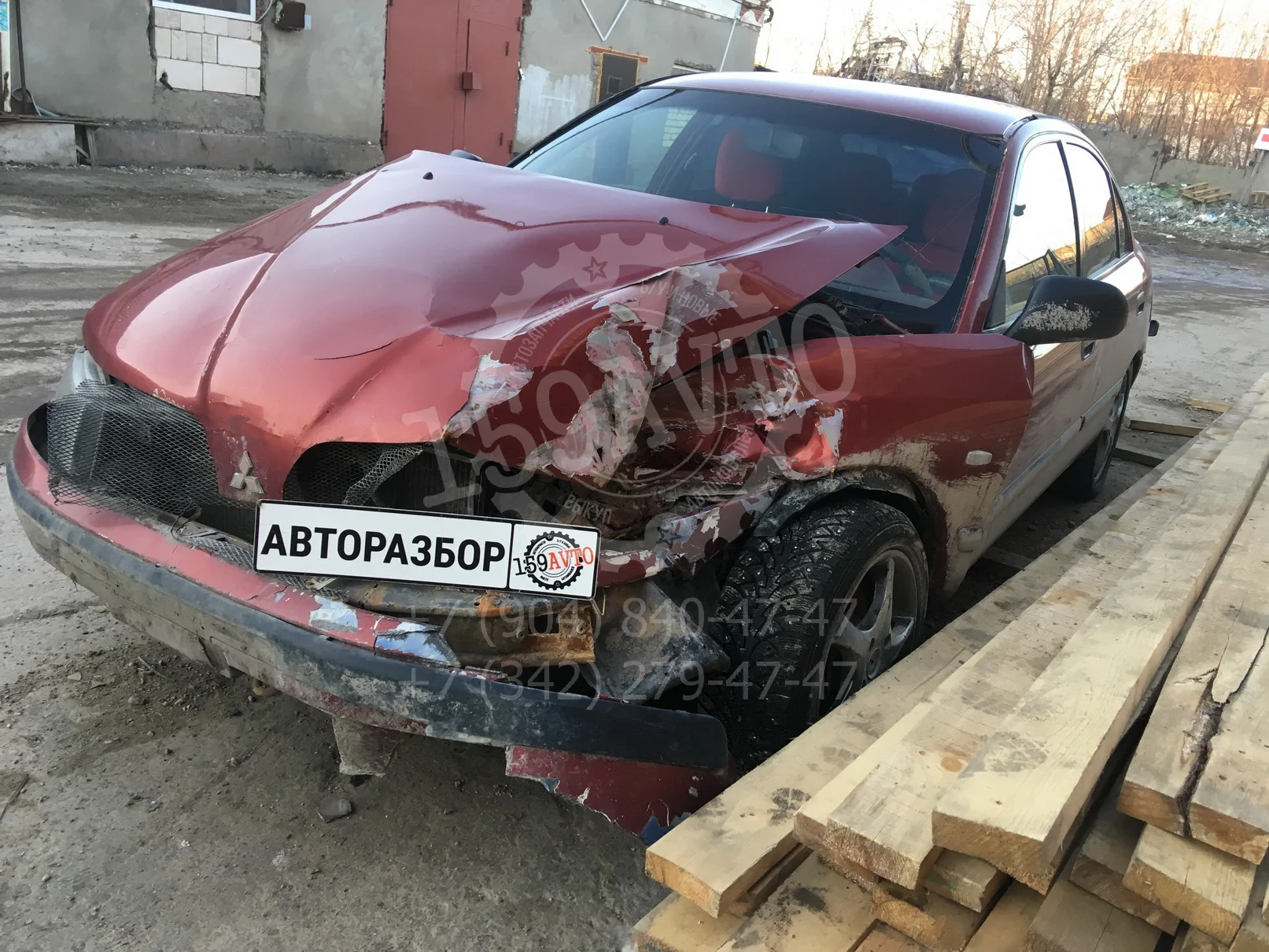 Продажа Mitsubishi Carisma 1.8 (122Hp) (4G93) FWD AT по запчастям