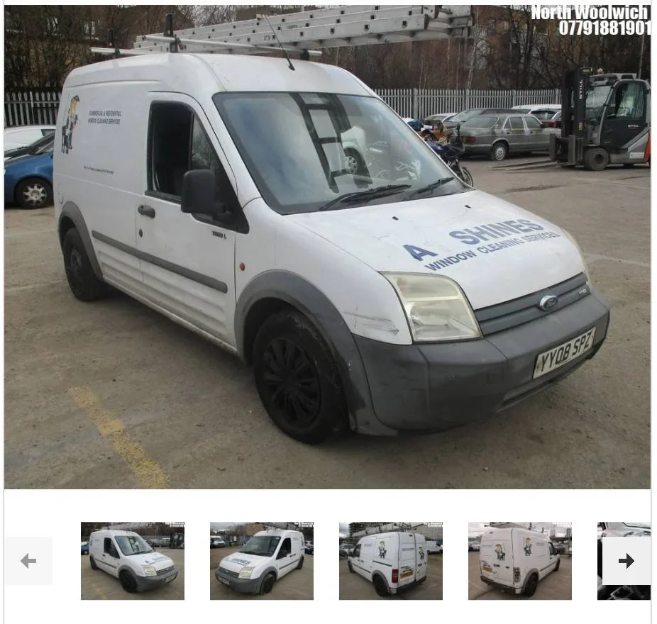 Продажа Ford Transit Connect 1.8D (75Hp) (P7PA, P7PB, R2PA, BH) FWD MT по запчастям