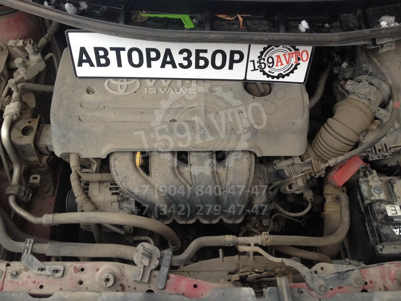 Продажа Toyota Auris 1.4 (97Hp) (4ZZ-FE) FWD MT по запчастям
