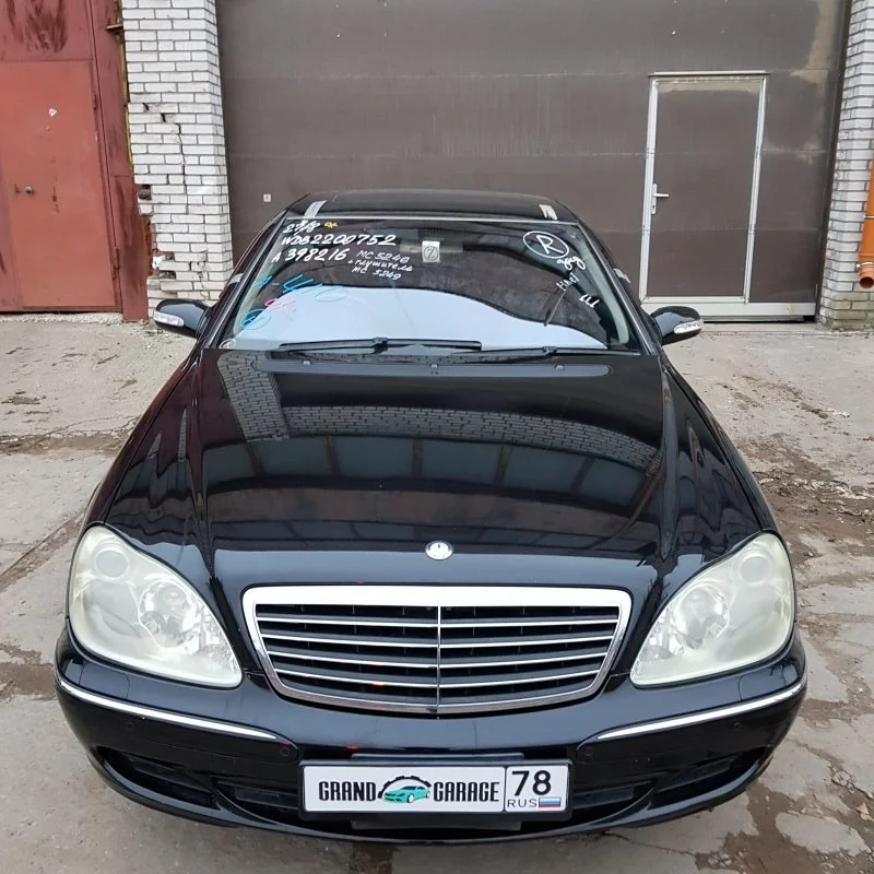 Продажа Mercedes-Benz S class 5.0 (306Hp) (113.960) RWD AT по запчастям