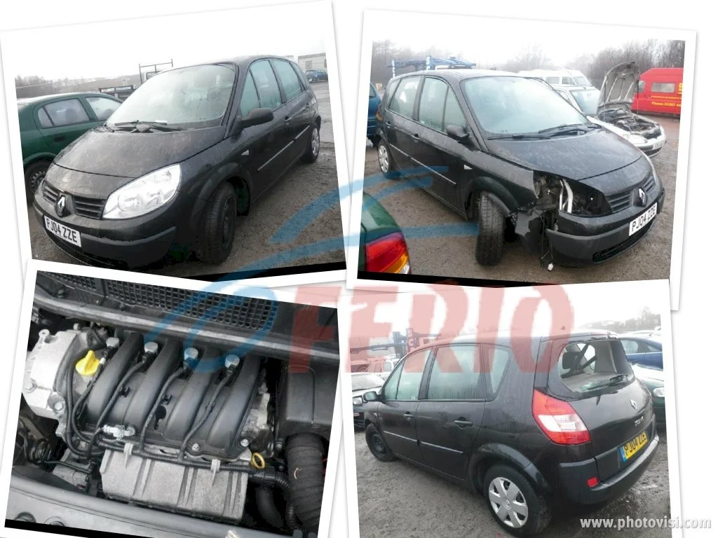Продажа Renault Scenic 1.6 (115Hp) (K4M) FWD AT по запчастям