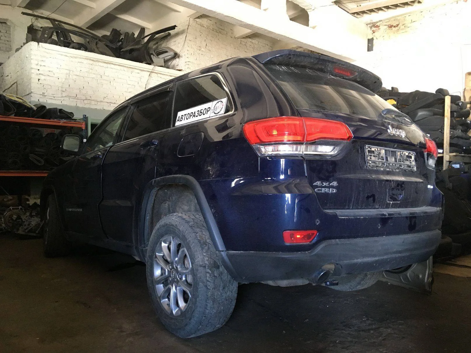 Продажа Jeep Grand Cherokee 3.0D (241Hp) (EXF) 4WD AT по запчастям