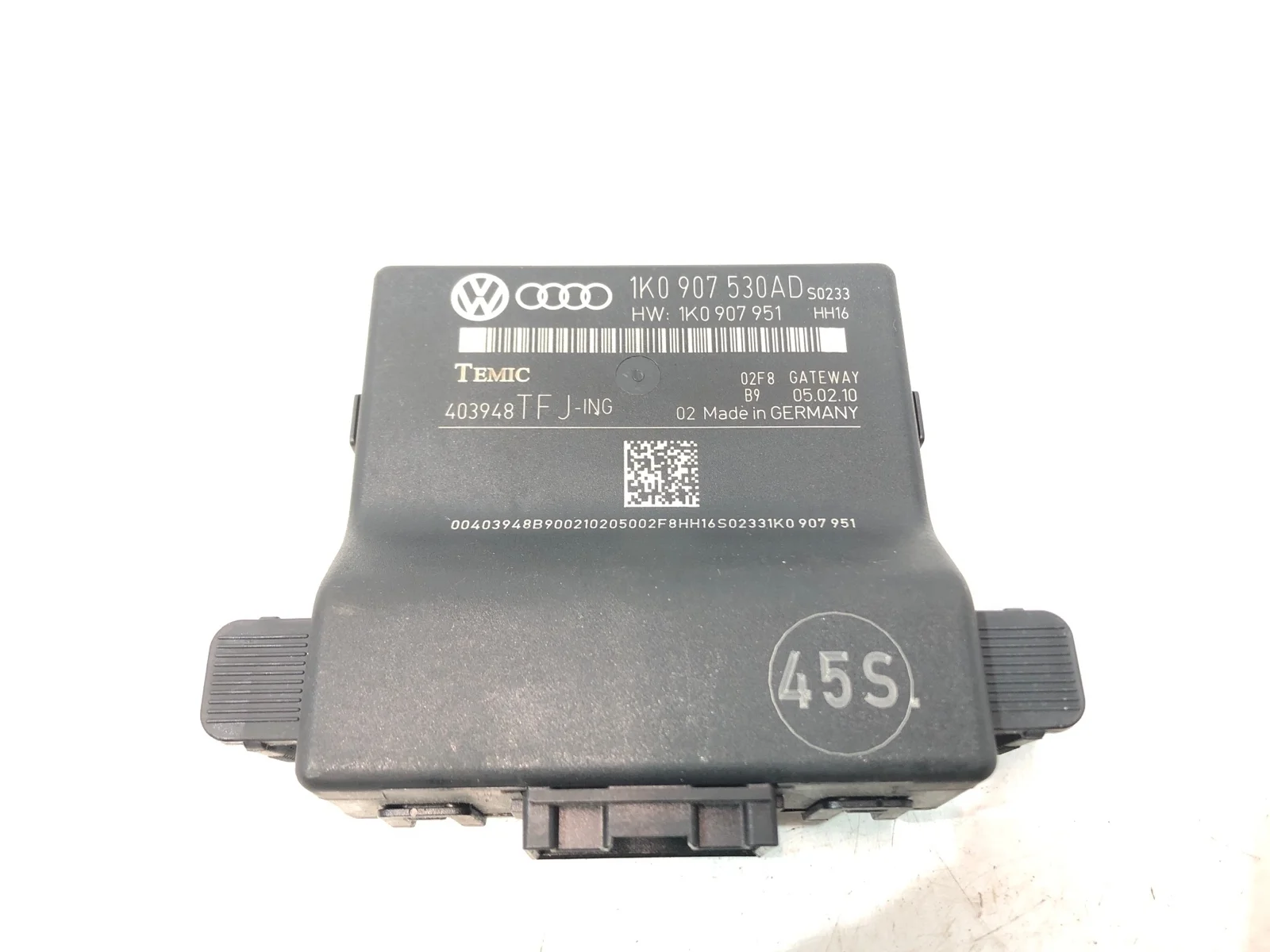 Блок Gateway Гейтвей Skoda Octavia 2010 1K0907530AD A5 (1Z) 1.8 CDAB