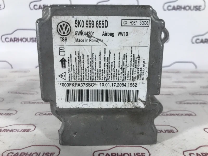 Блок управления аирбаг Volkswagen Golf 6