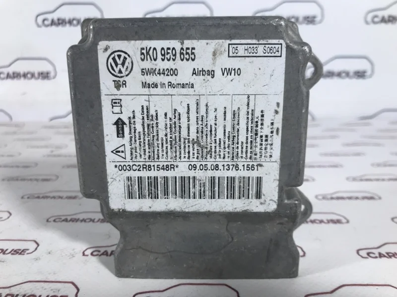 Блок управления аирбаг Volkswagen Golf 6