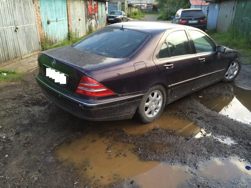 Продажа Mercedes-Benz S class 3.2 (224Hp) (112.922) RWD AT по запчастям