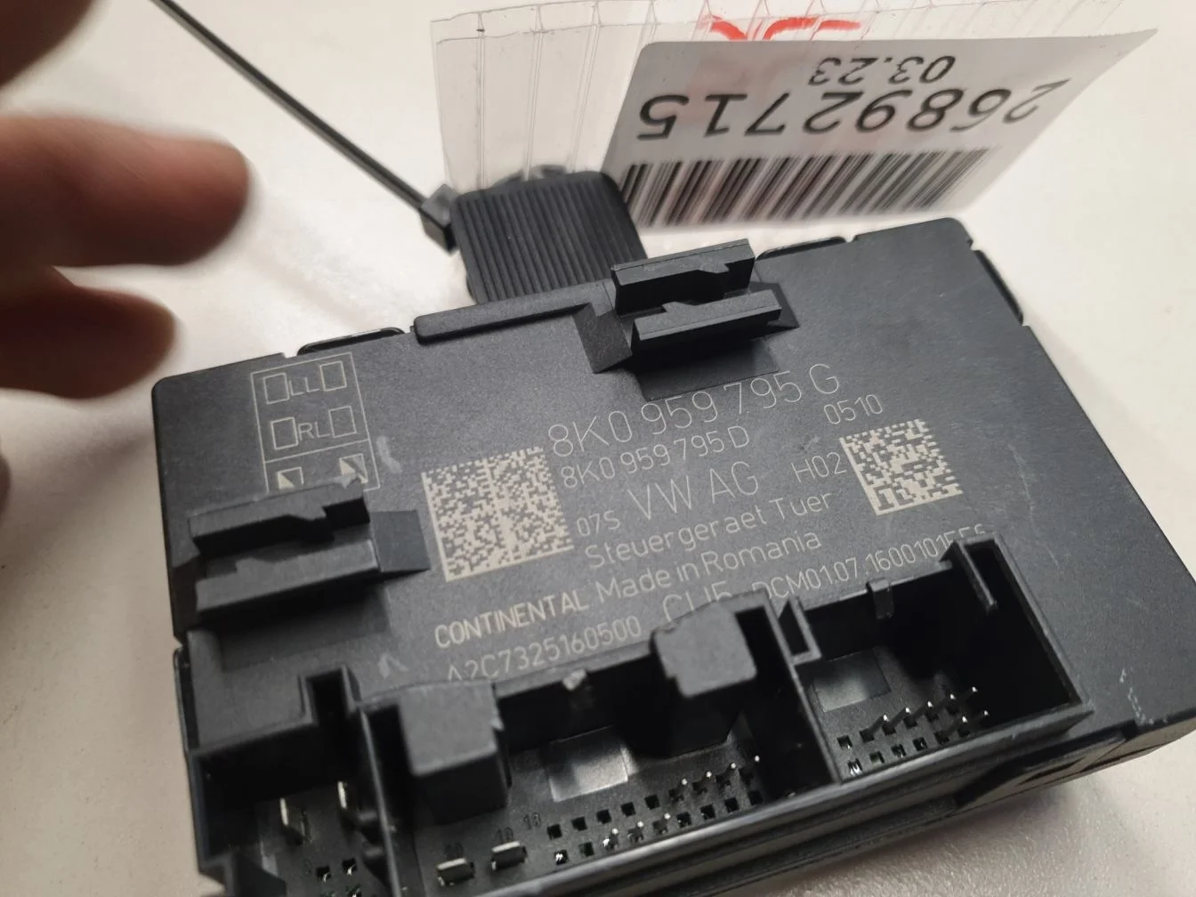 Блок комфорта задней левой двери для Audi Q5 8R 2008-2017