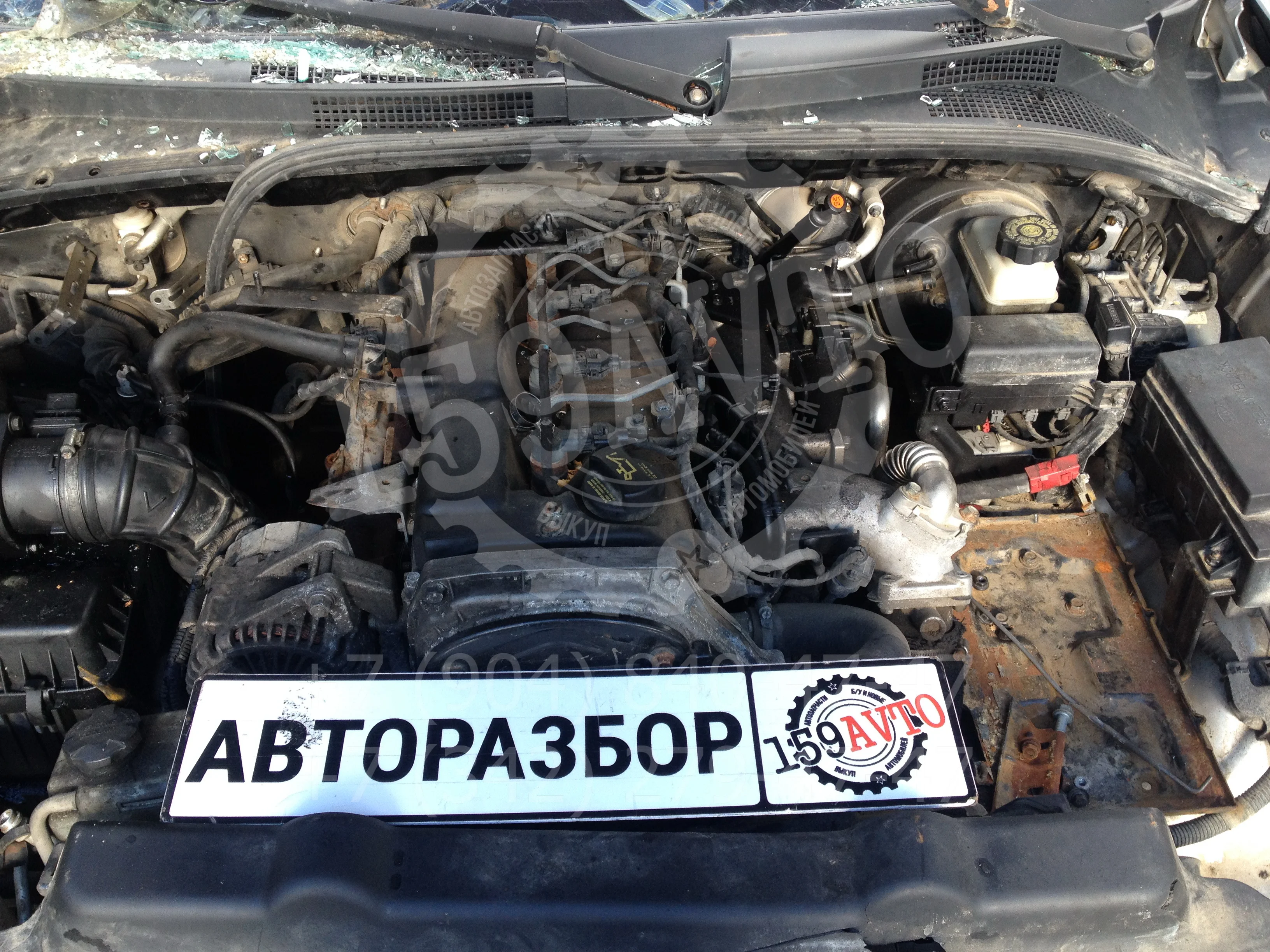 Продажа Kia Sorento 2.5D (170Hp) (D4CB) 4WD AT по запчастям