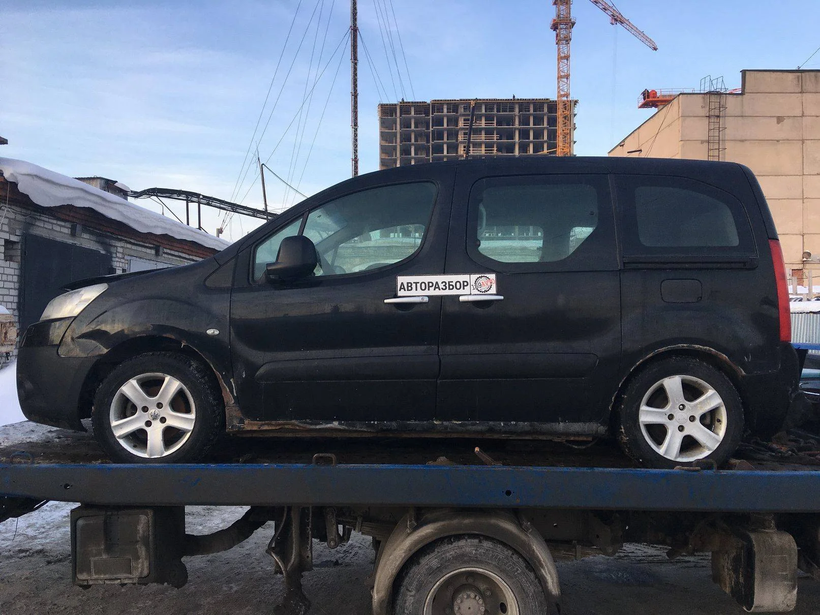 Продажа Peugeot Partner 1.6 (90Hp) (TU5JP4B) FWD MT по запчастям