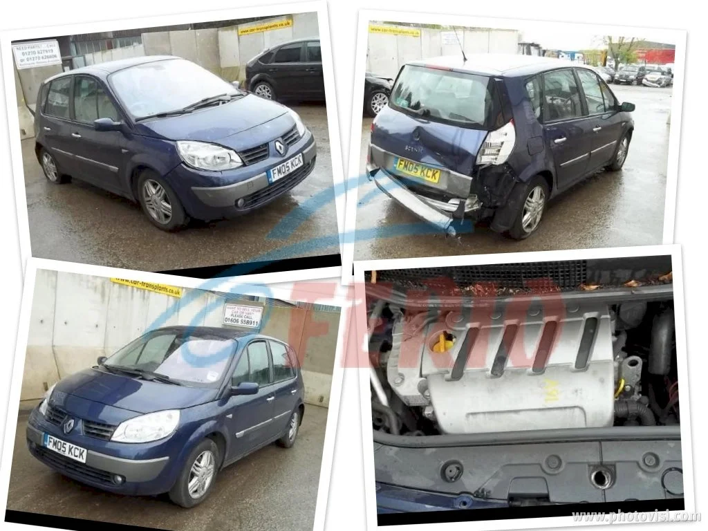 Продажа Renault Scenic 1.5D (103Hp) (K9K 734) FWD MT по запчастям