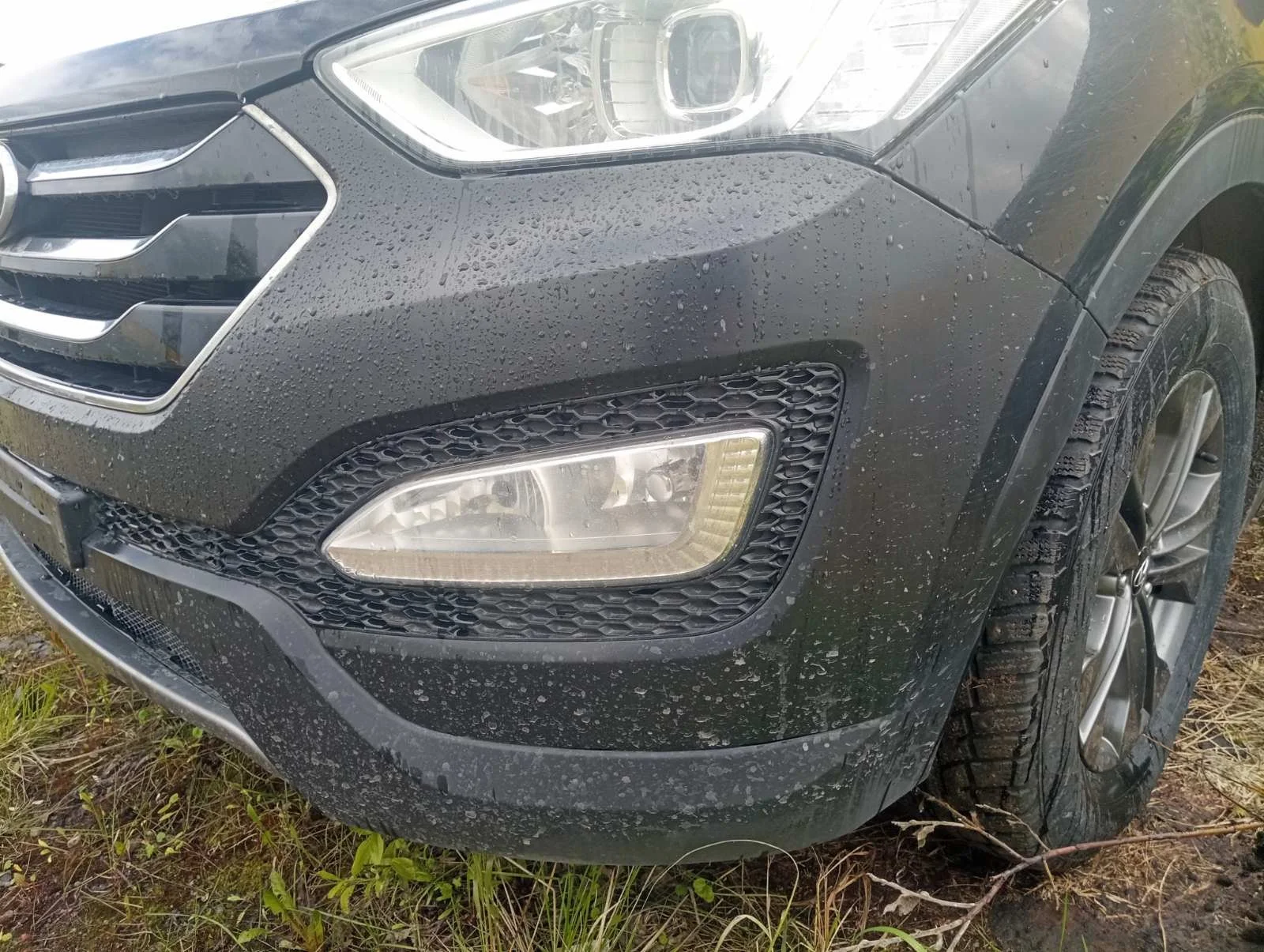Дверь передняя левая Hyundai Santa Fe 3 DM 2012-2016
