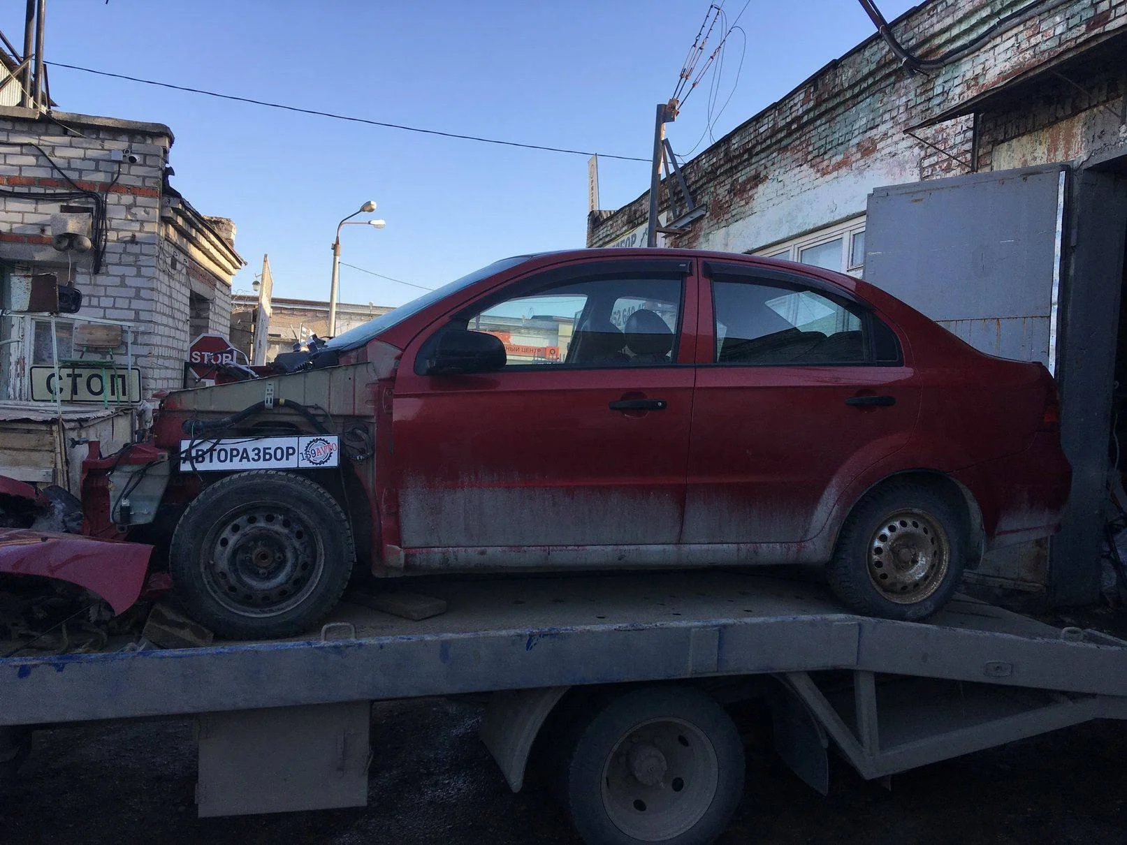 Продажа Chevrolet Aveo 1.2 (84Hp) (B12D1) FWD MT по запчастям