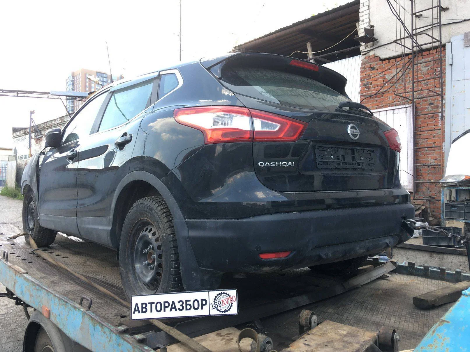 Продажа Nissan Qashqai 2.0 (144Hp) (MR20DD) FWD CVT по запчастям