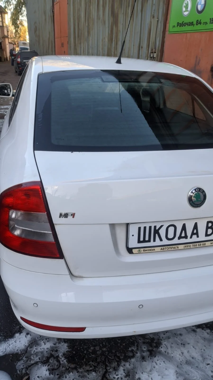 Продажа Skoda Octavia 1.6 (102Hp) (BSE) FWD MT по запчастям