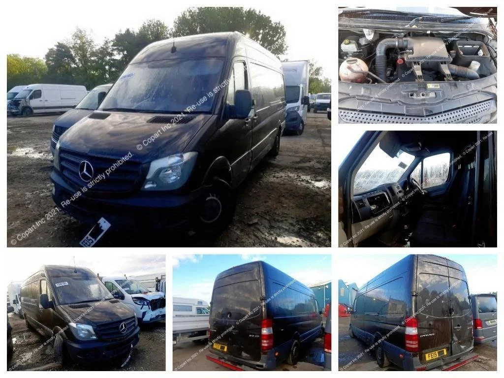 Продажа Mercedes-Benz Sprinter 2.1D (163Hp) (651.955) RWD MT по запчастям