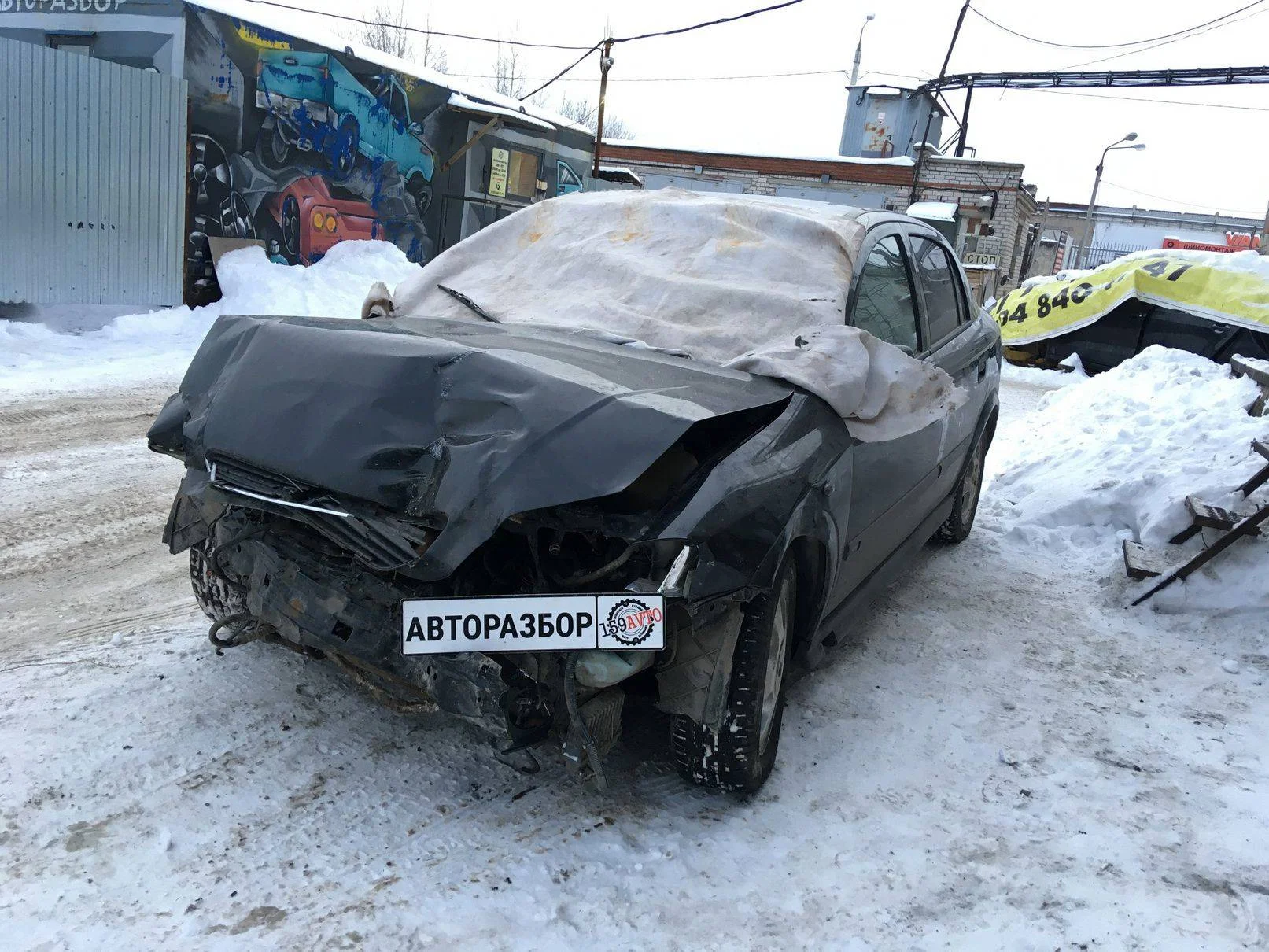 Продажа Opel Astra 1.6 (100Hp) (Z16XE) FWD MT по запчастям