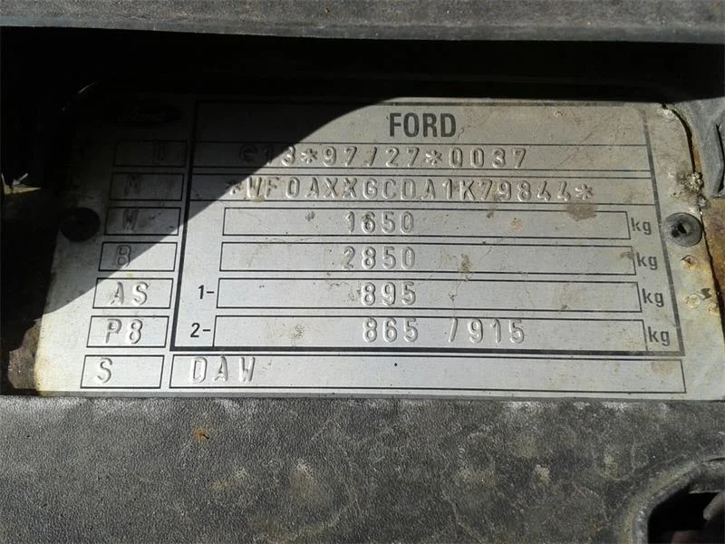 Продажа Ford Focus 1.4 (75Hp) (FXDA) FWD MT по запчастям