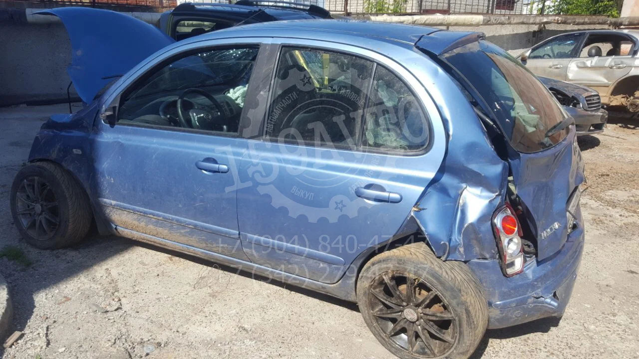 Продажа Nissan Micra 1.2 (80Hp) (CR12DE) FWD AT по запчастям