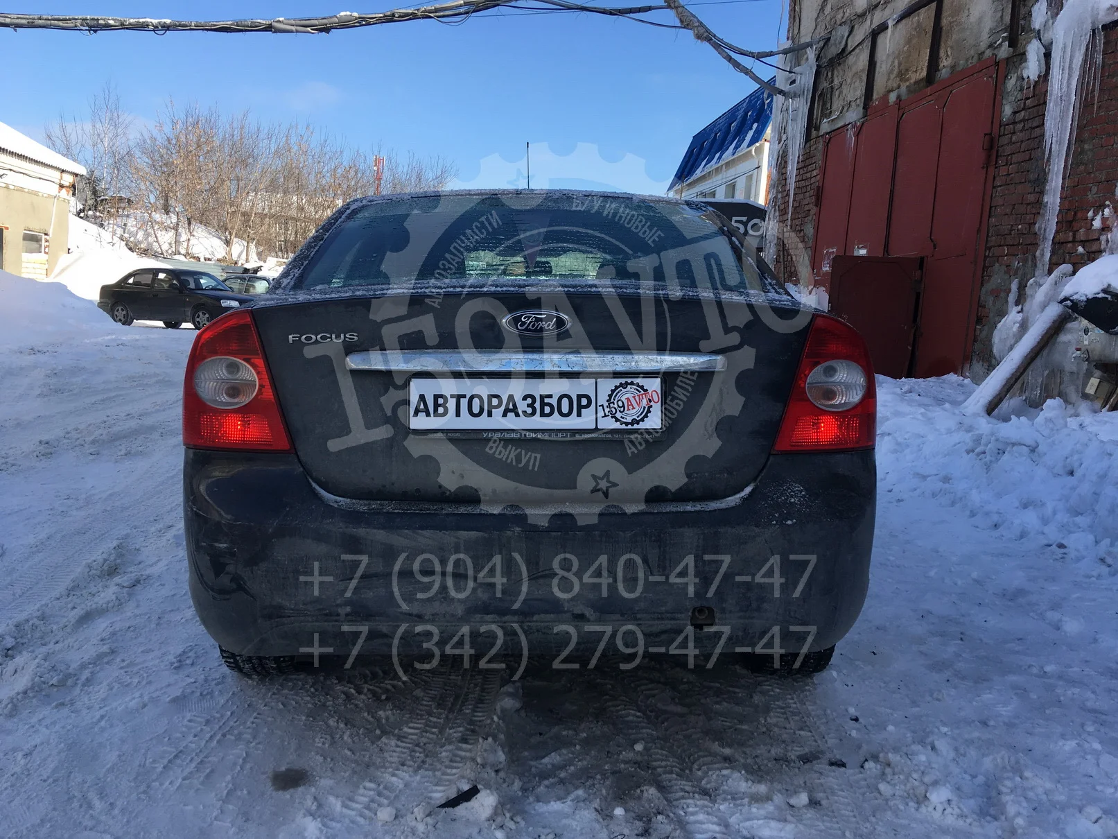 Продажа Ford Focus 1.8 (125Hp) (QQDB) FWD MT по запчастям