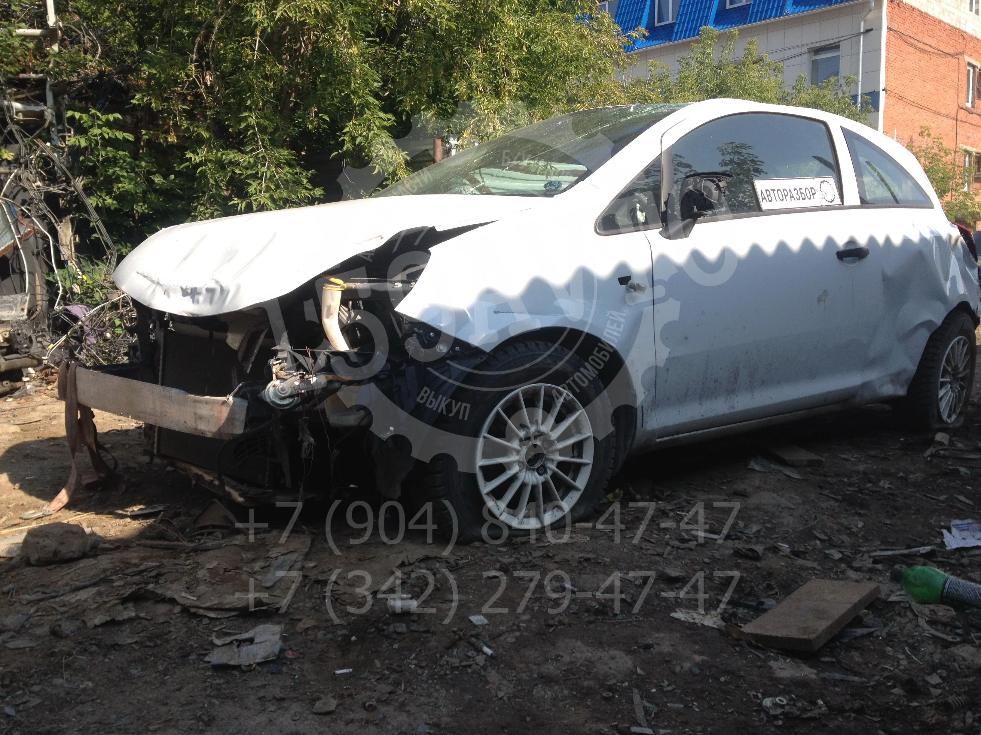 Продажа Opel Corsa 1.0 (65Hp) (A10XEP) FWD MT по запчастям