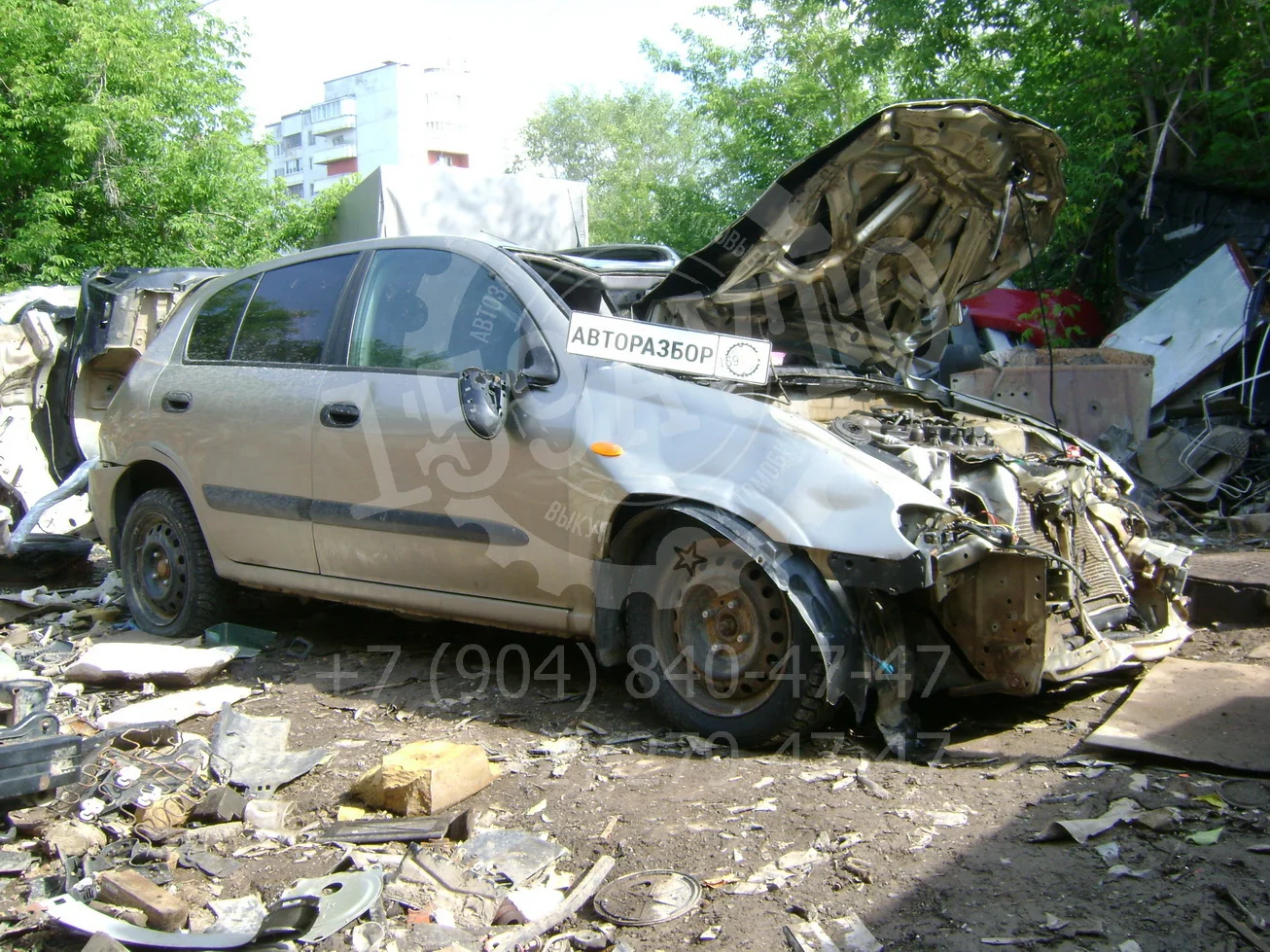 Продажа Nissan Almera 1.8 (115Hp) (QG18DE) FWD AT по запчастям