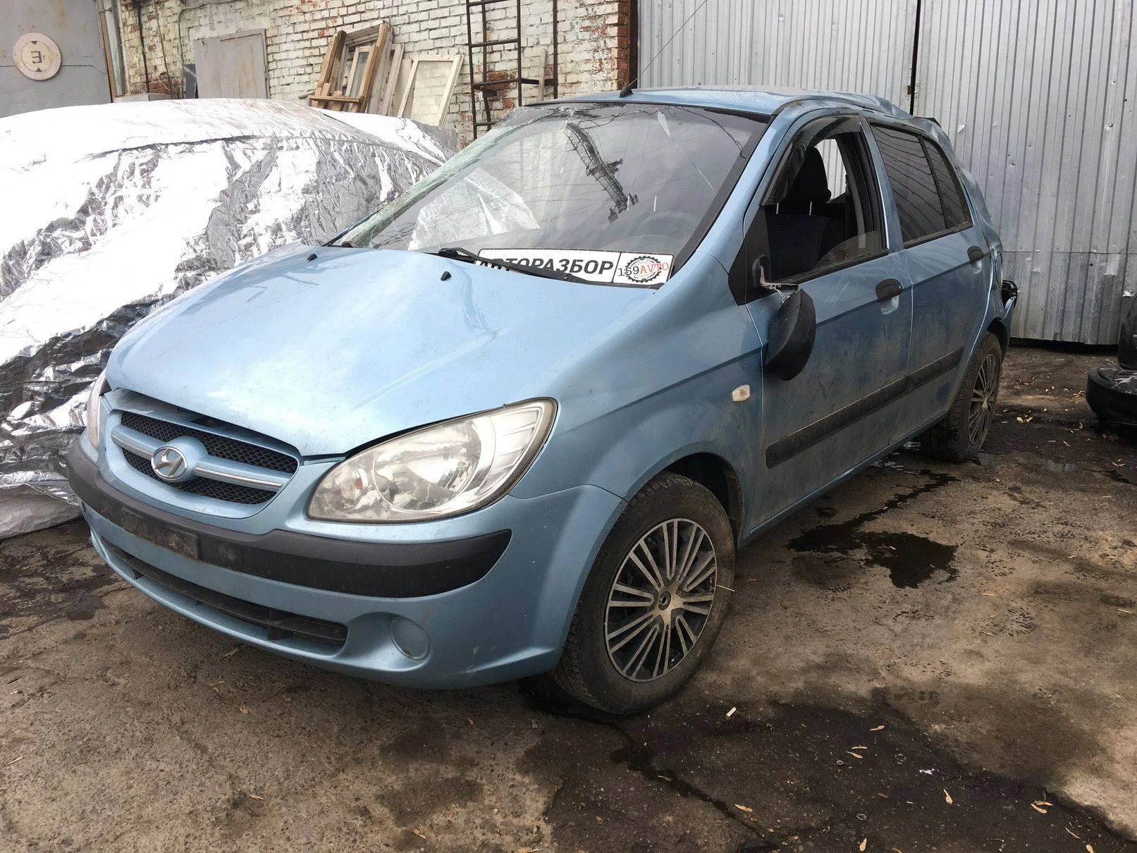 Продажа Hyundai Getz 1.4 (97Hp) (G4EE) FWD MT по запчастям