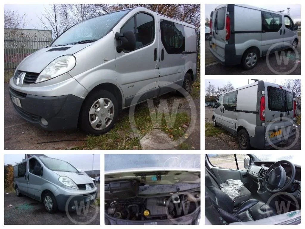 Продажа Renault Trafic 2.0D (114Hp) (M9R 630) FWD MT по запчастям