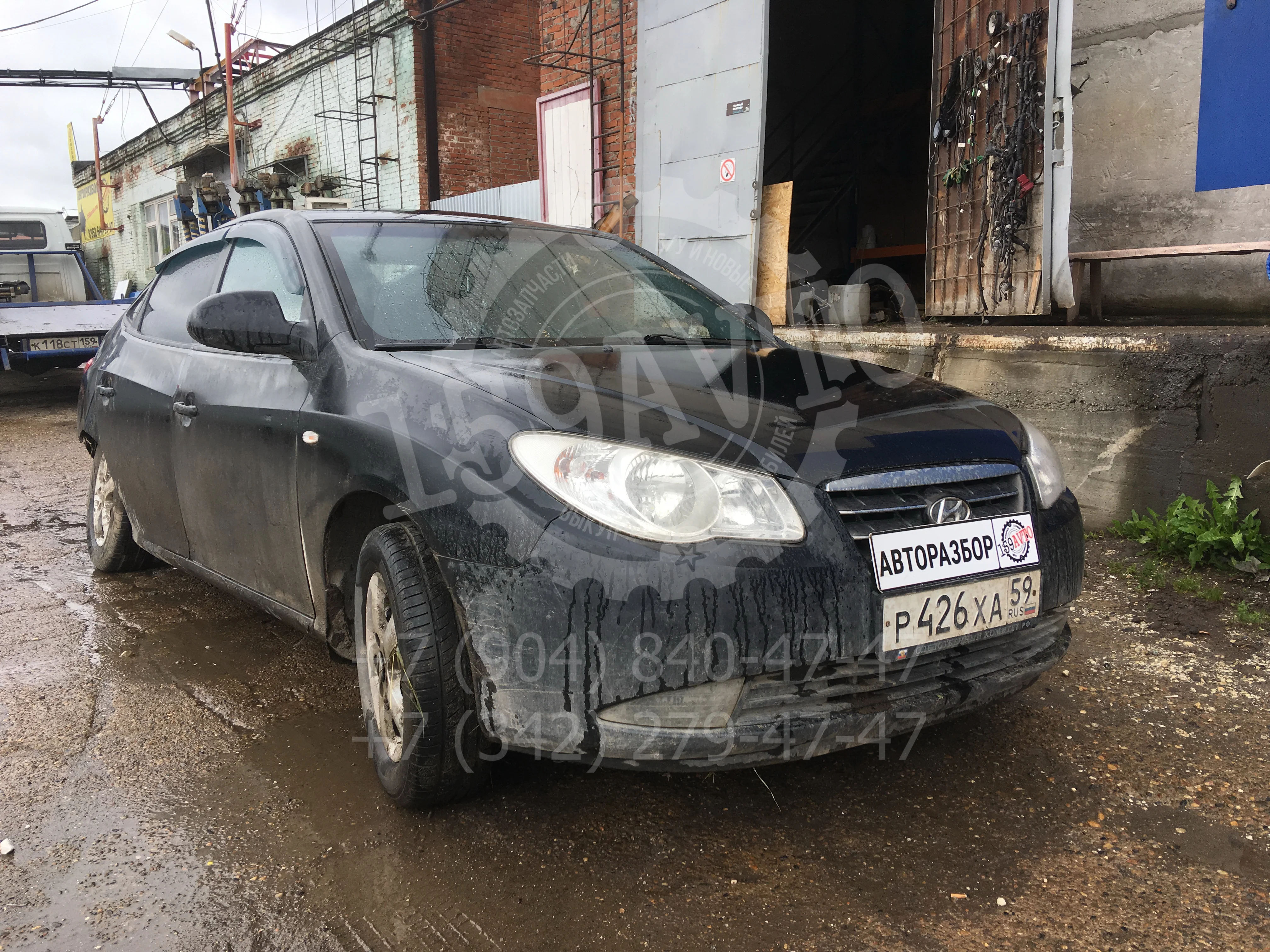 Продажа Hyundai Elantra 1.6 (122Hp) (G4FC) FWD AT по запчастям