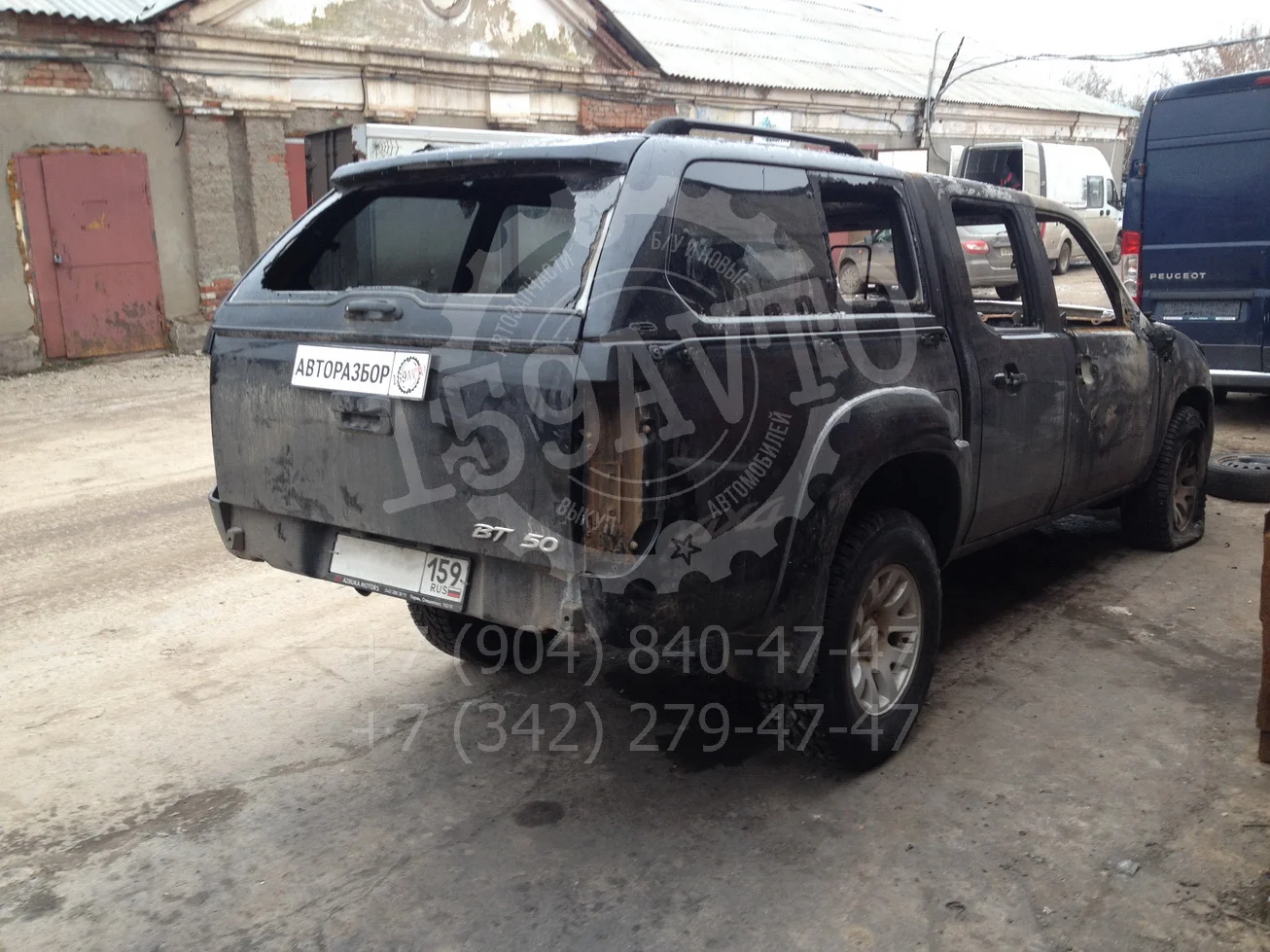 Продажа Mazda BT-50 2.5D (143Hp) (WLAA) RWD MT по запчастям