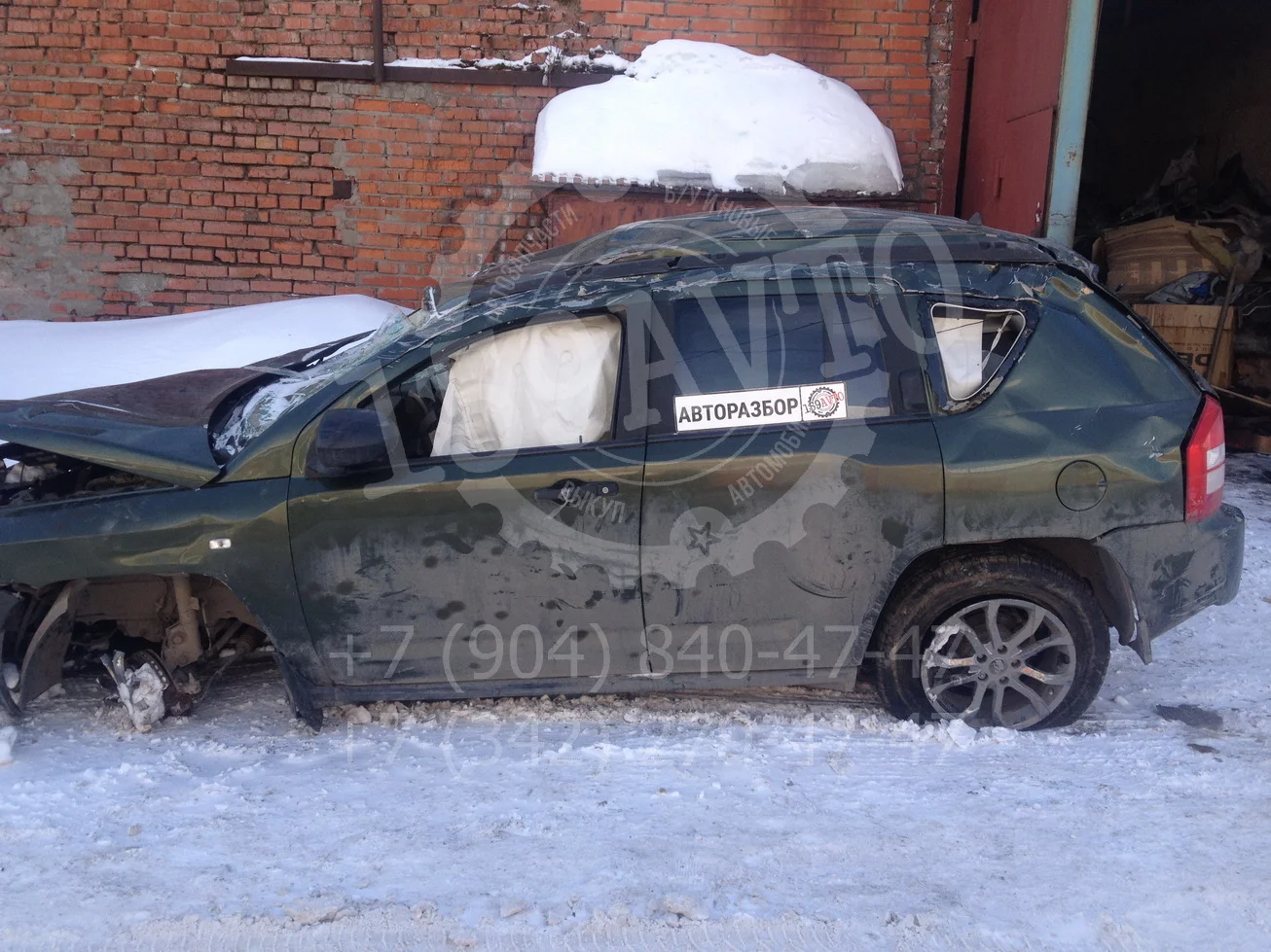 Продажа Jeep Compass 2.4 (170Hp) (ED3) FWD AT по запчастям