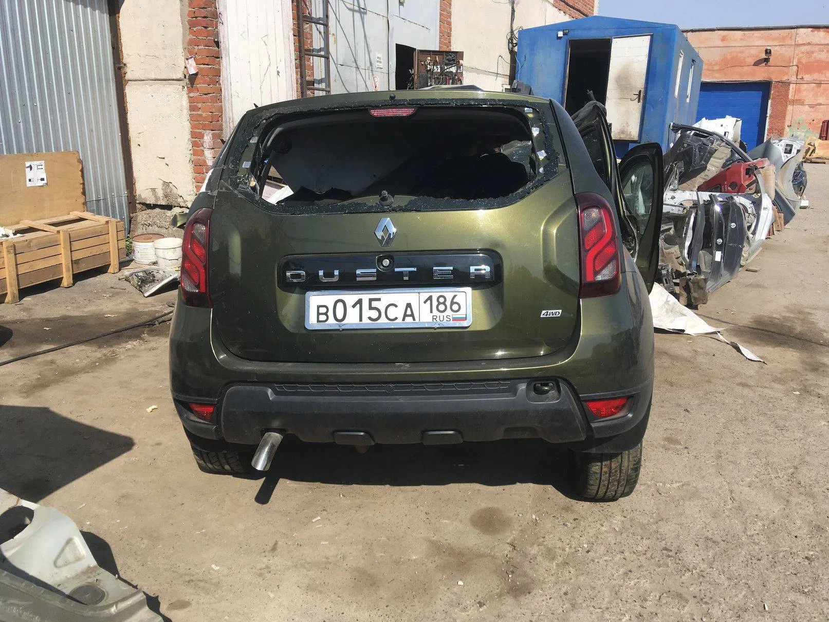 Продажа Renault Duster 2.0 (143Hp) (F4R 400) 4WD MT по запчастям