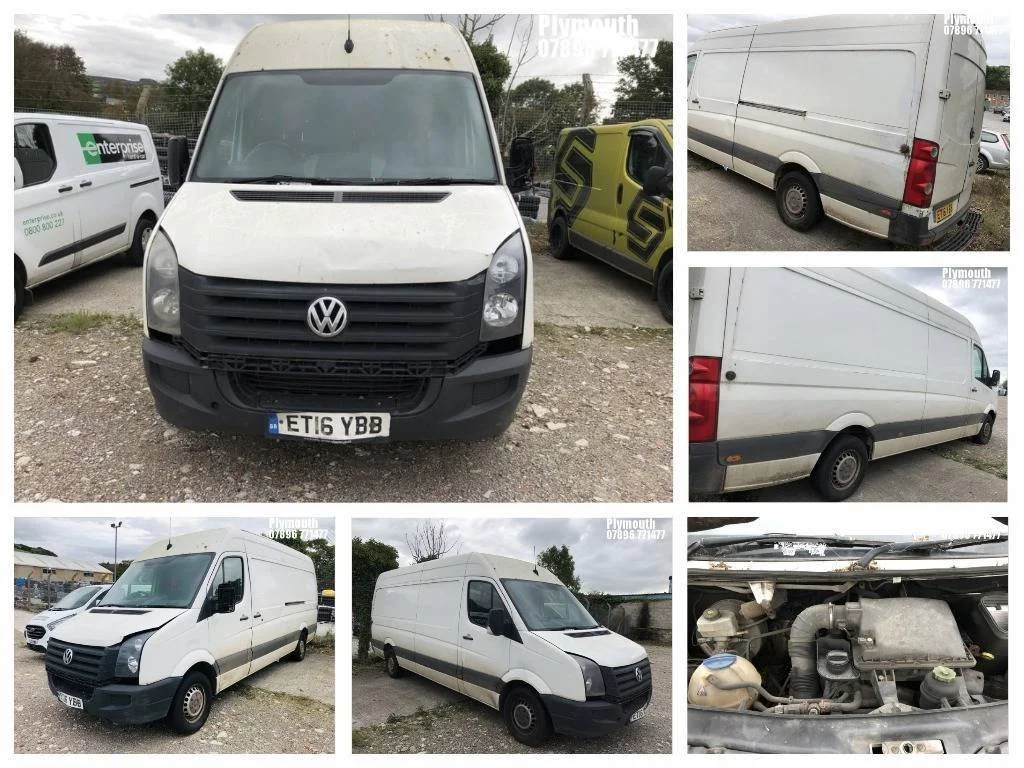 Продажа Volkswagen Crafter 2.0D (136Hp) (CKTB) RWD MT по запчастям