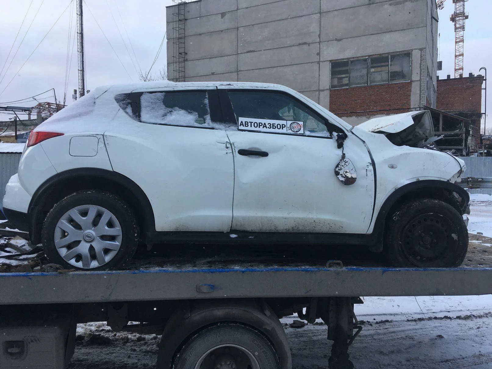 Продажа Nissan Juke 1.6 (117Hp) (HR16DE) FWD MT по запчастям