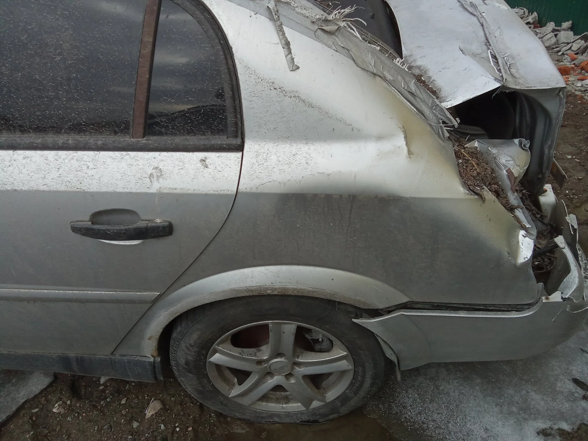 Замок задней левой двери Opel Vectra C 2002-2008