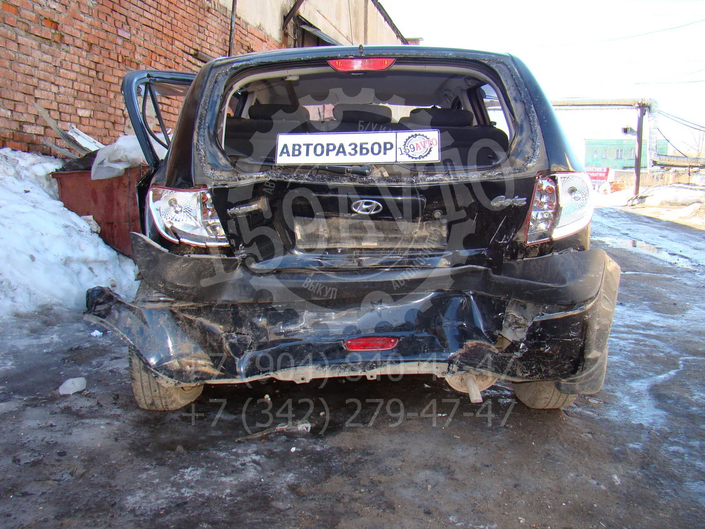 Продажа Hyundai Getz 1.1 (67Hp) (G4HG) FWD MT по запчастям