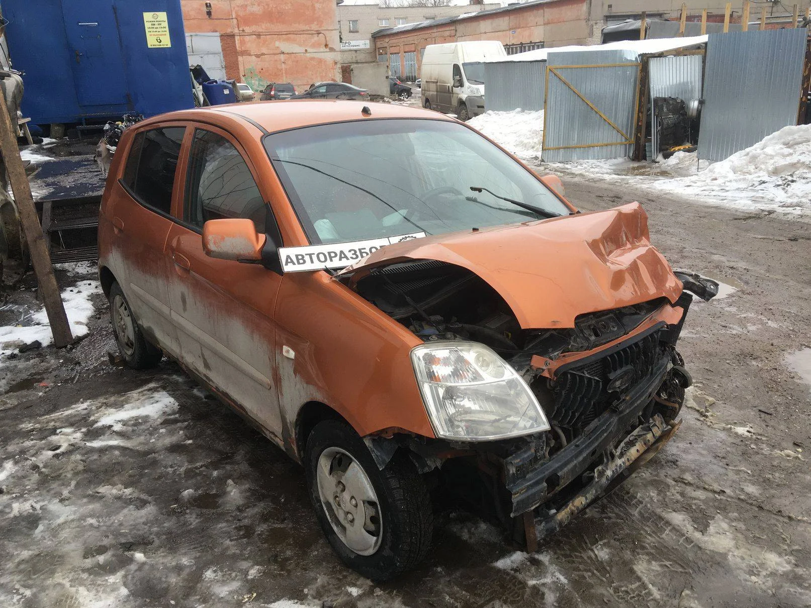 Продажа Kia Picanto 1.0 (62Hp) (G4HE) FWD MT по запчастям