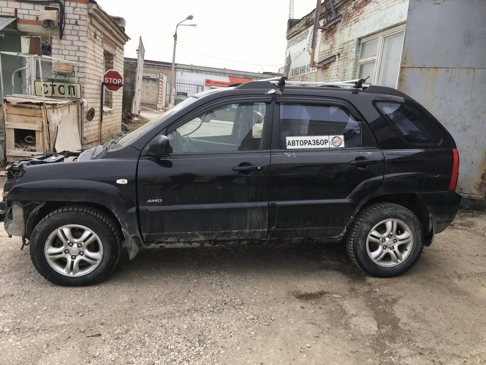 Продажа Kia Sportage 2.0 (140Hp) (G4GC) 4WD MT по запчастям