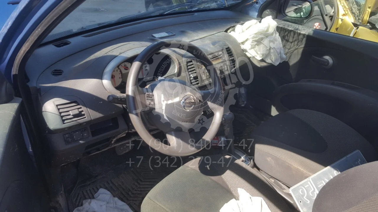 Продажа Nissan Micra 1.2 (80Hp) (CR12DE) FWD AT по запчастям