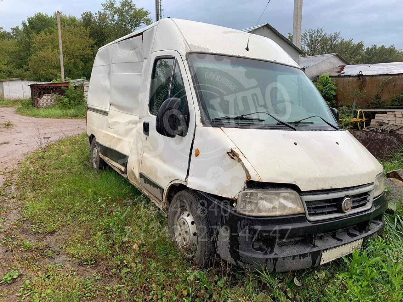 Продажа Fiat Ducato 2.3D (110Hp) (F1AE0481C) FWD MT по запчастям