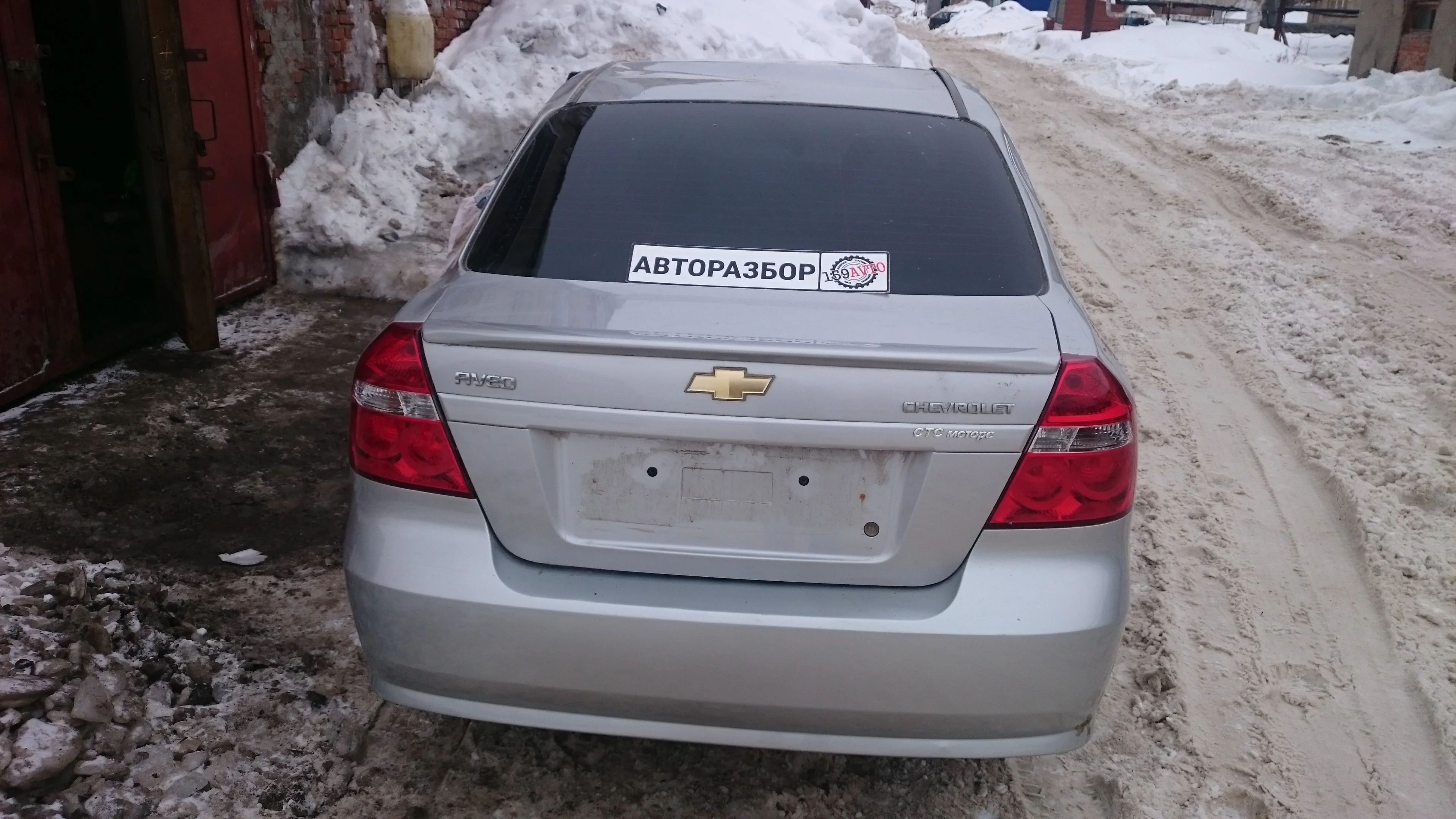 Продажа Chevrolet Aveo 1.2 (84Hp) (B12D1) FWD MT по запчастям