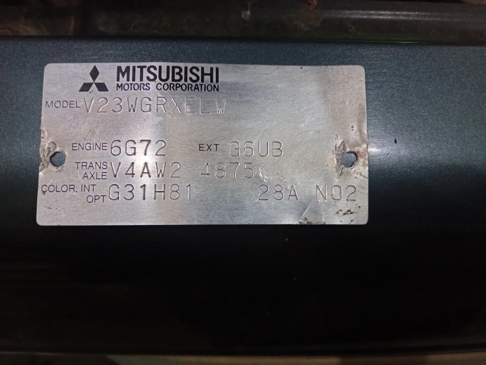 Продажа Mitsubishi Pajero 3.0 (181Hp) (6G72) 4WD AT по запчастям