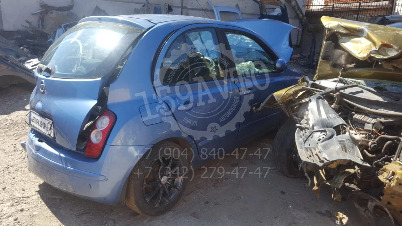 Продажа Nissan Micra 1.2 (80Hp) (CR12DE) FWD AT по запчастям