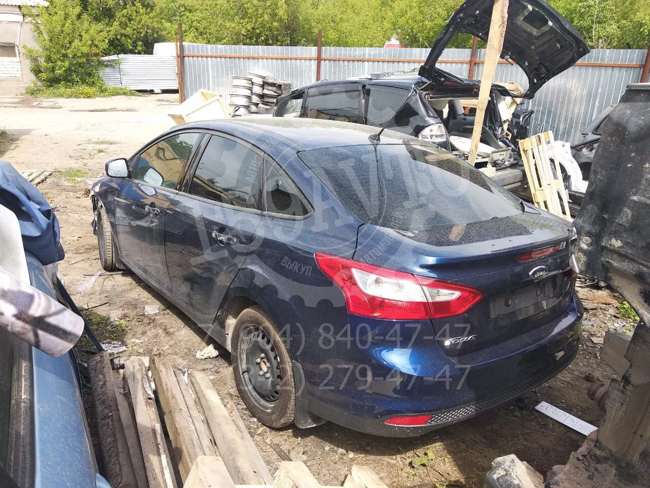 Продажа Ford Focus 1.6 (105Hp) (IQDB) FWD MT по запчастям