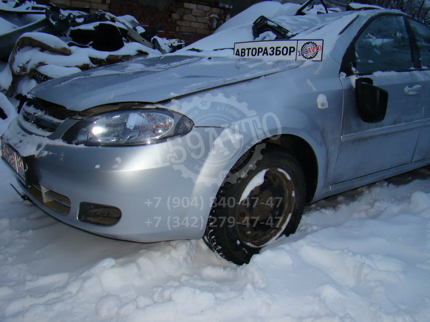 Продажа Chevrolet Lacetti 1.4 (95Hp) (F14D3) FWD MT по запчастям