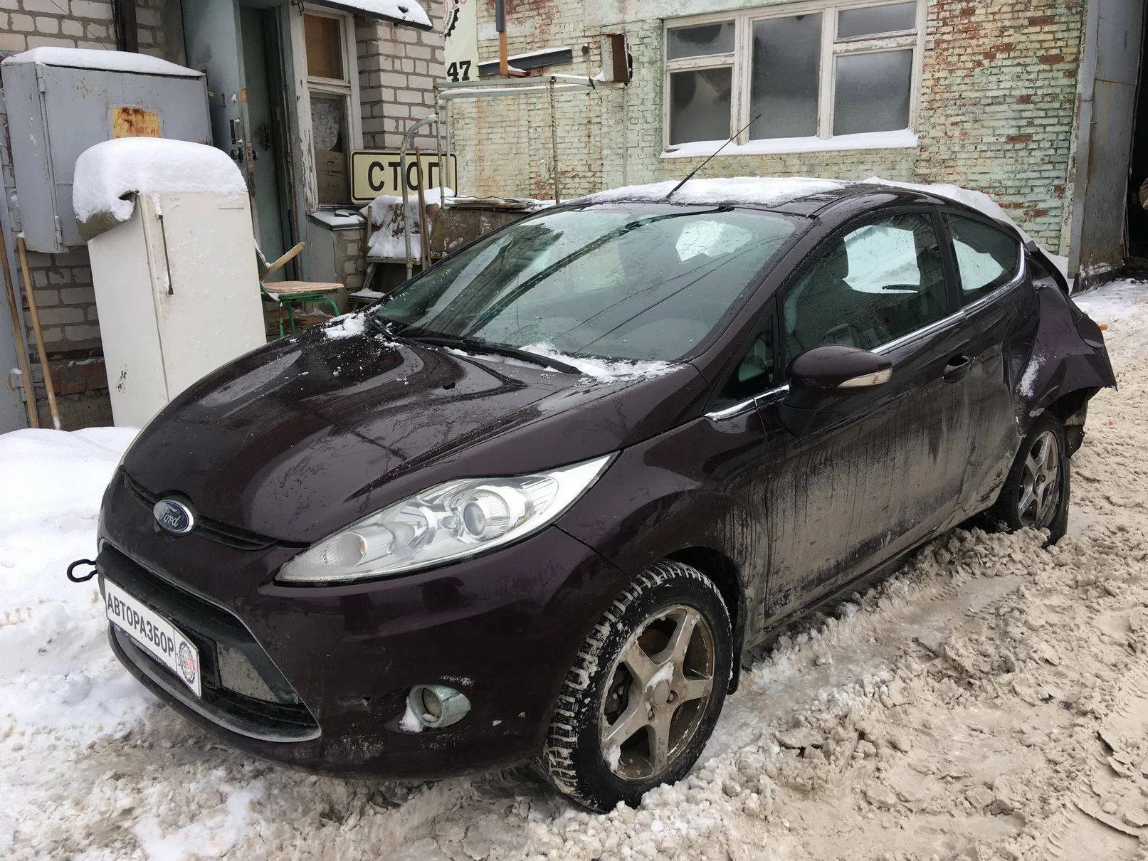 Продажа Ford Fiesta 1.6 (120Hp) (HXJB, HXJA) FWD MT по запчастям