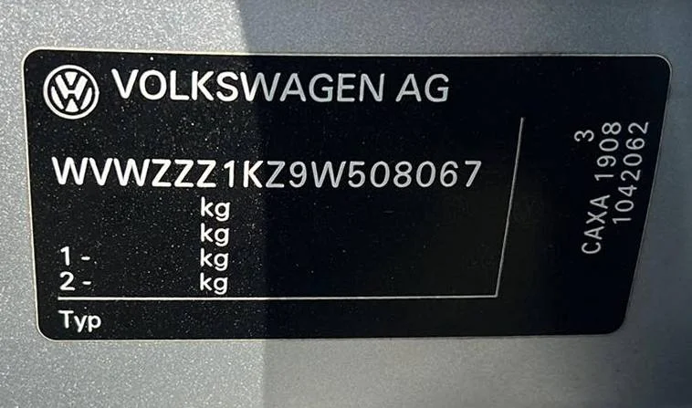 Продажа Volkswagen Golf 2.0 (210Hp) (CCZB) FWD AT по запчастям